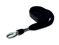 3/8'' Premium Flat Braid Lanyard with Safety Breakaway Fitting & Swivel Hook (multiple colors)