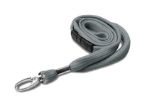 3/8'' Premium Flat Braid Lanyard with Safety Breakaway Fitting & Swivel Hook (multiple colors)